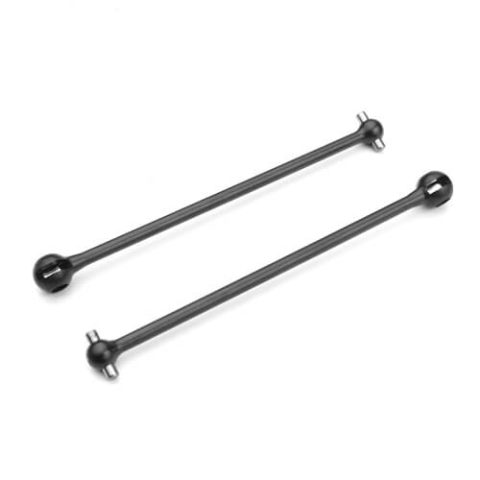 TKR6574 Driveshaft (front, hardened steel, 2pcs)