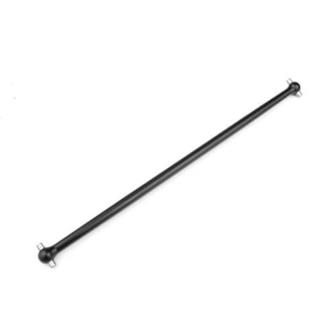 TKR6600 Tapered Driveshaft (center, front, 7075, black ano, EB410)