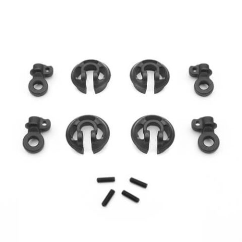 TKR6701 Locking Shock Rod End and Spring Perch Set (13mm shocks)