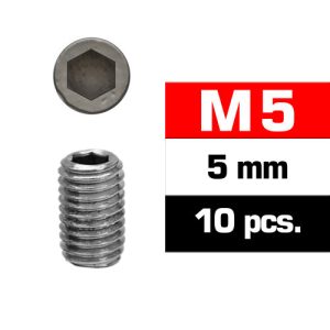 Screws - Set screw M5x5mm (x10)
