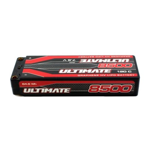 Ultimate Graphene HV Lipo 2S 8500 7.6v 120c 5mm