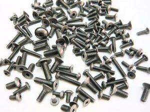 Screws nuts and shims