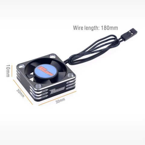 Racing Rocket 30mm 28.000rpm High Speed Aluminium Fan for ESC or Motor - Afbeelding 2
