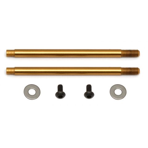 AS91619 - Team Associated 3x27.5 mm Shock Shafts (V2) TiN