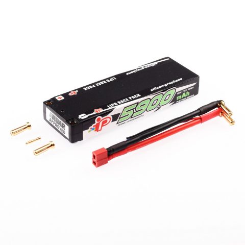 Intellect PT2 5900mAh 120C 7.6V High Power Graphene Slim Stick Pack LiHV