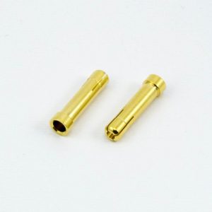 Ultimate 5mm to 4mm Adapter plugs gold (x2)