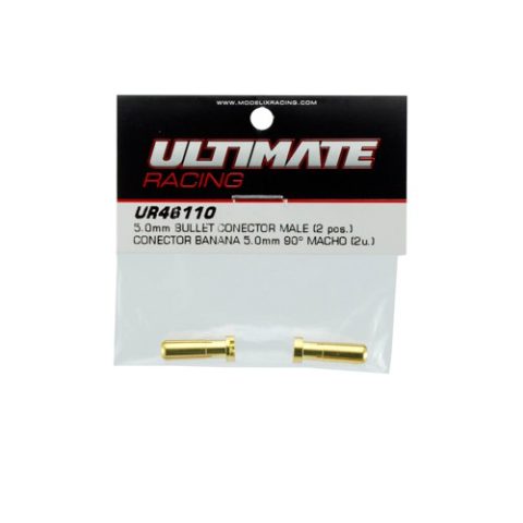 Ultimate 5mm Gold Plug Male (x2) - Afbeelding 2