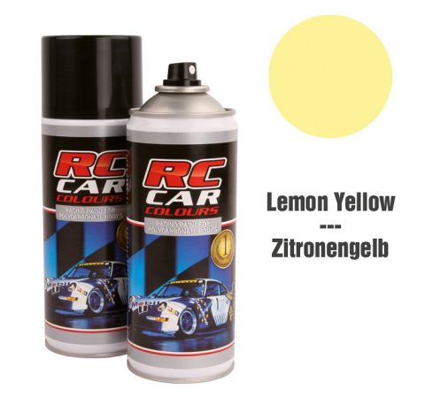 RC Car Colours Lemon Yellow Nr 020 Lexan paint 150ml
