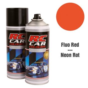 RC Car Colours Fluo Red Nr 1005 Lexan paint 150ml