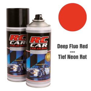 RC Car Colours Fluo Deep Red Nr 1010 Lexan paint 150ml
