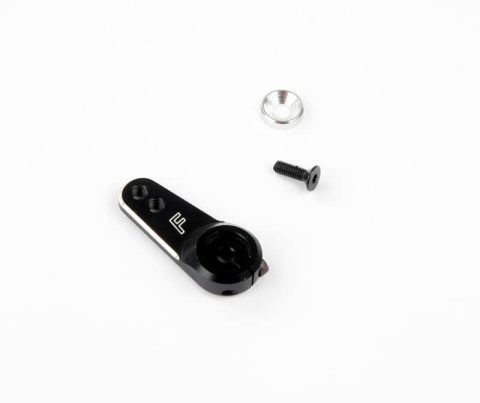 R17025 - Aluminium Servo Arm 25 T (light) Black