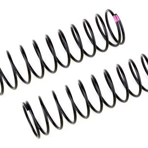 AS81233 - Rear Springs V2, pink, 3.7 lb/in, L86, 12.00T, 1.6D