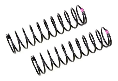 AS81233 - Rear Springs V2, pink, 3.7 lb/in, L86, 12.00T, 1.6D