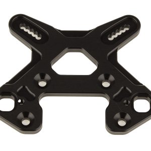 AS81502 - RC8B4 Front Shock Tower, black aluminum
