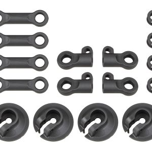 AS81512 - RC8B4 Spring Cups and Shock Rod Ends