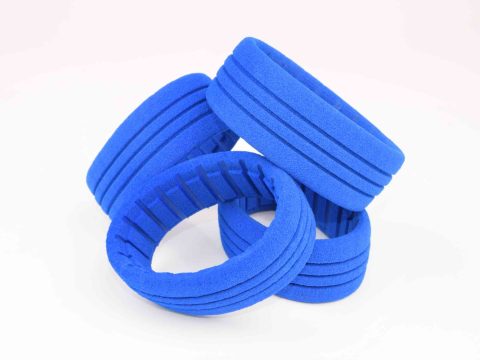 TPRO 1/8 OffRoad XR Pro Insert medium (blue) (x4)