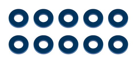 AS31388 - Team Associated Washers 7.8x3.5x1.0mm blue aluminum
