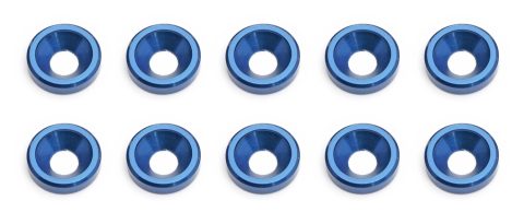 AS89229 - Team Associated Blue Countersunk Washers