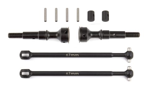AS91763 - Team Associated RC10B6 CVA Kit, 67 mm