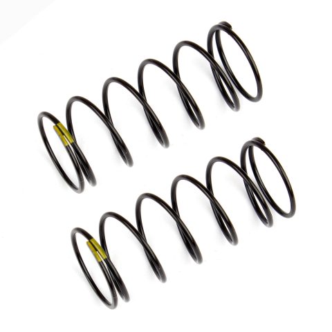 AS91834 - Team Associated Front Shock Springs, yellow, 4.30 lb/in, L44 mm