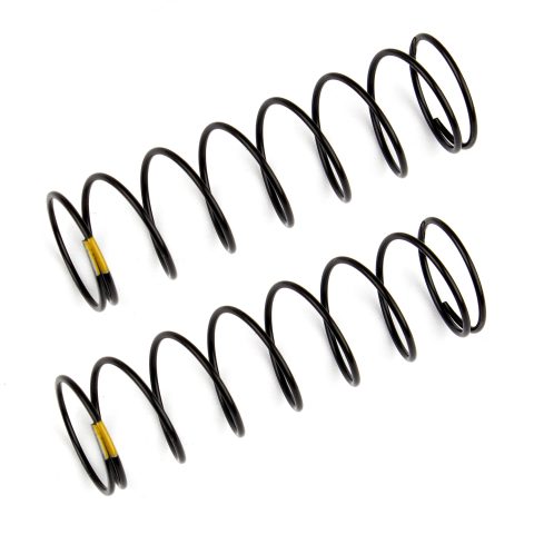 AS91841 - Team Associated Rear Shock Springs, yellow, 2.30 lb/in, L61 mm