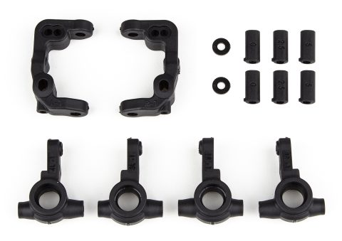 AS91901 - Team Associated RC10B6.4 -1mm Scrub Caster and Steering Blocks