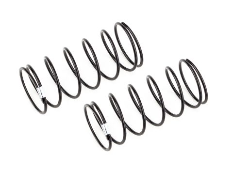 AS91940 - Team Associated 13mm Front Shock Springs, white 3.3lb/in, L44, 7.25T, 1.2D