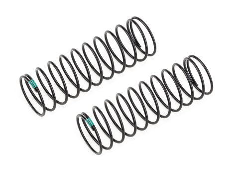AS91947 - Team Associated 13mm Rear Shock Springs, green 1.8lb/in, L61, 11.5T, 1.2D
