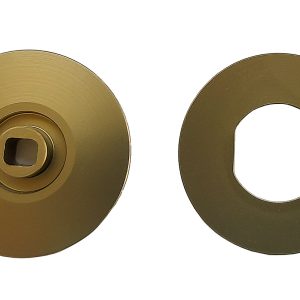 AS92281 - Team Associated RC10B74.1 3-Pad Slipper Hubs, front