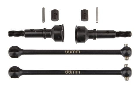 AS92299 - Team Associated RC10B74.1 Rear CVA Set, 66mm
