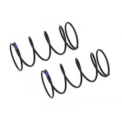AS91946 - Team Associated 13mm Front Shock Springs, purple 4.6lb/in, L44, 5.75T, 1.2D