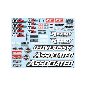 AS81651 - Team Associated RC8B4.1 Decal Sheet