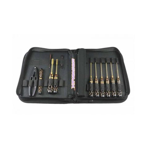 Arrowmax toolset for 1/10 offroad (12pcs) with tools bag