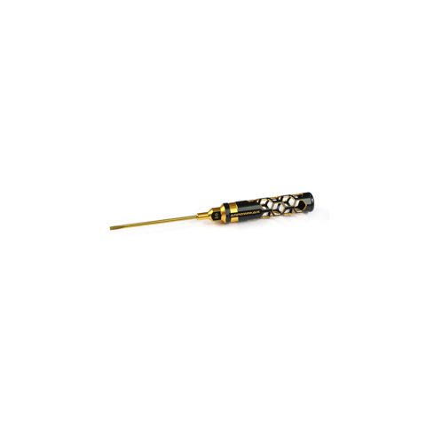 Arrowmax flat head screwdriver 3.0 x 100mm Black Golden