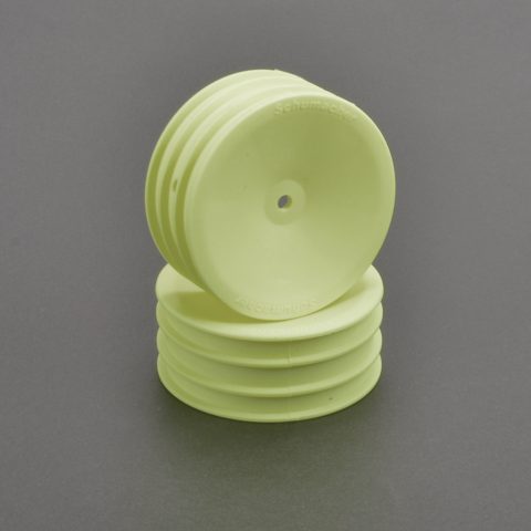 Schumacher wheel - medium 2WD - Yellow - Off Road (x2)