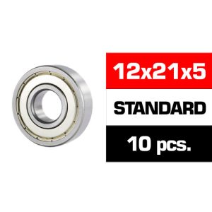 Ultimate 12x21x5mm "HS" Metal shielded bearing set (x10)