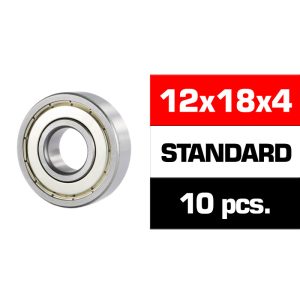 Ultimate 12x18x4mm “HS” Metal shielded bearing set (x10)
