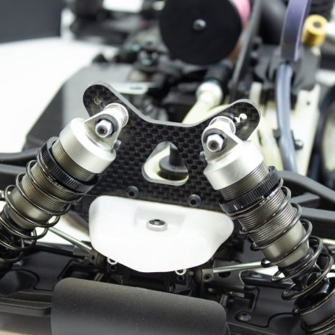 Ultimate For Mugen MBX8R Carbon Front Shock Tower - Afbeelding 2