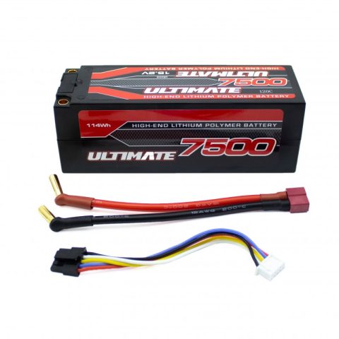 Ultimate Graphene HV Lipo stick pack 15.2V 7500mAh120C 5mm - Afbeelding 2