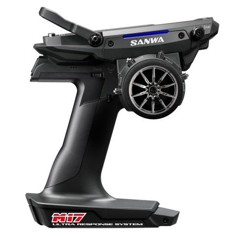 Sanwa M17 set with RX-493i TX + RX CH4 2.4ghz FH5 - Afbeelding 2