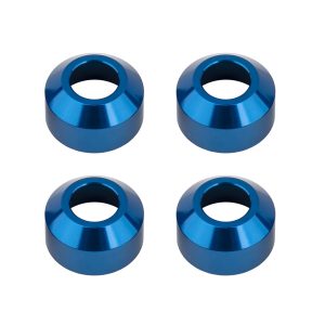 AS81590 - Team Associated RC8B4 FT CVA Axle Sleeves, blue aluminum