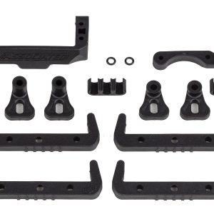 AS92418 - Team Associated RC10B7 Battery Mount, Fan Mount, Servo Mount