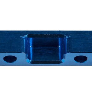 AS92433 - Team Associated RC10B7 Arm Mount D, blue aluminum