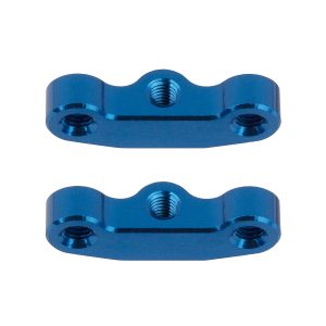 AS92441 - Team Associated RC10B7 Hub Link Mounts, +1mm, blue aluminum