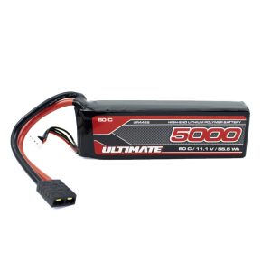 Ultimate 3S LiPo battery stick HC 11.1v. 5000 mAh 60C Traxxas