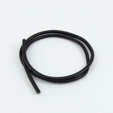 Ultimate 14AWG black silicone wire (50cm)